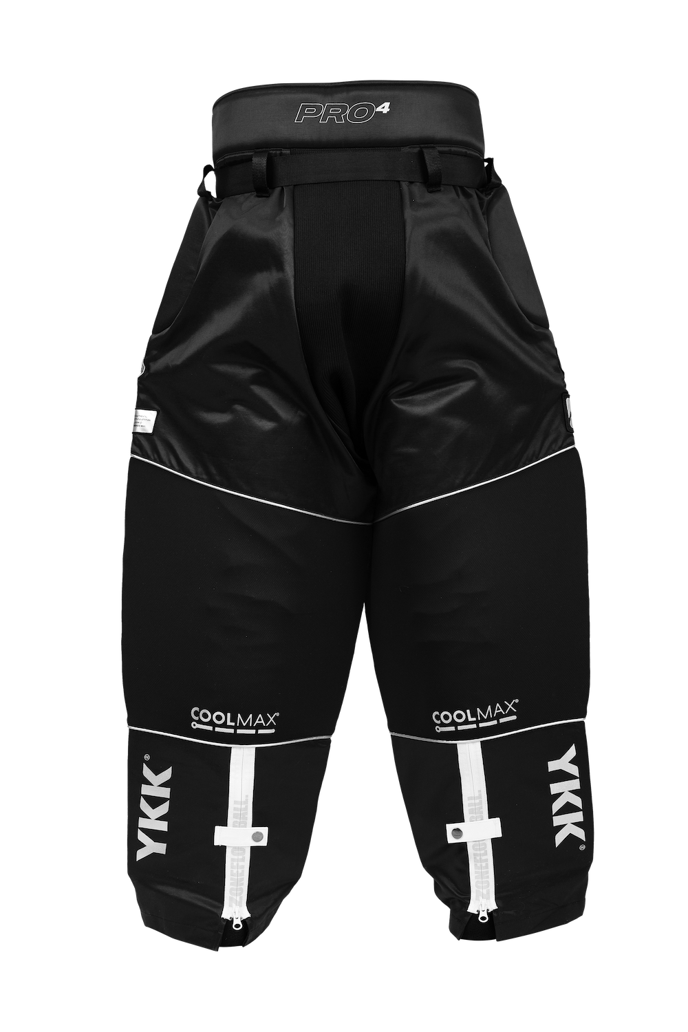 Zone Goalie Pants UPGRADE PRO4 SW musta/hopea 26/27