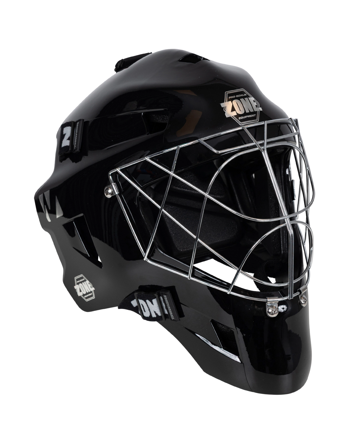 Sone Goalie Mask UPGRADE PRO CAT EYE CAGE Svart/sølv 26/27