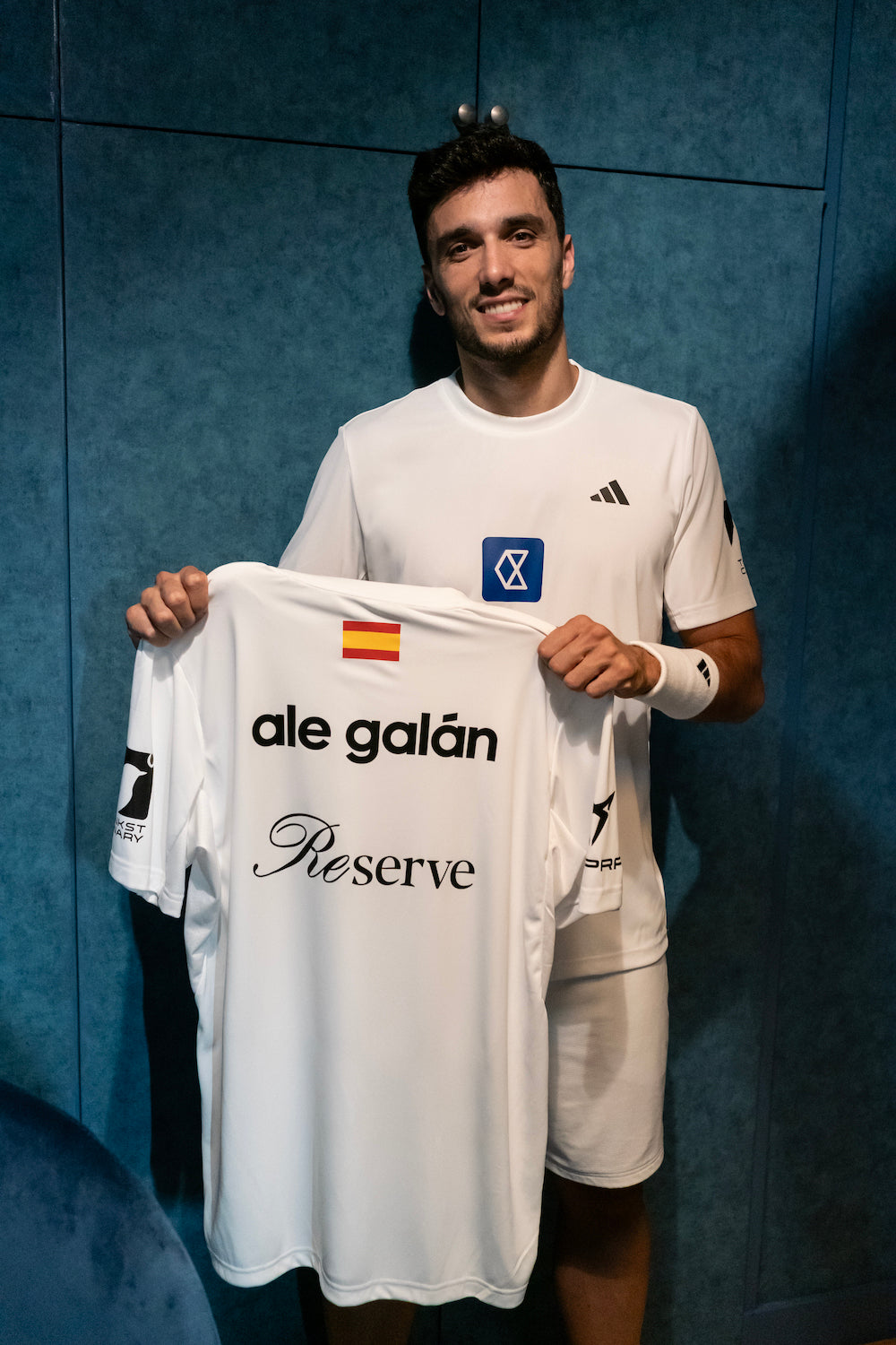 Ale Galán Tee White