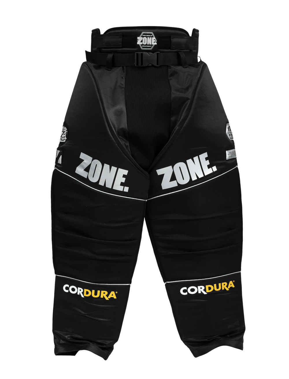 Zone Goalie Pants UPGRADE PRO4 SW musta/hopea 26/27