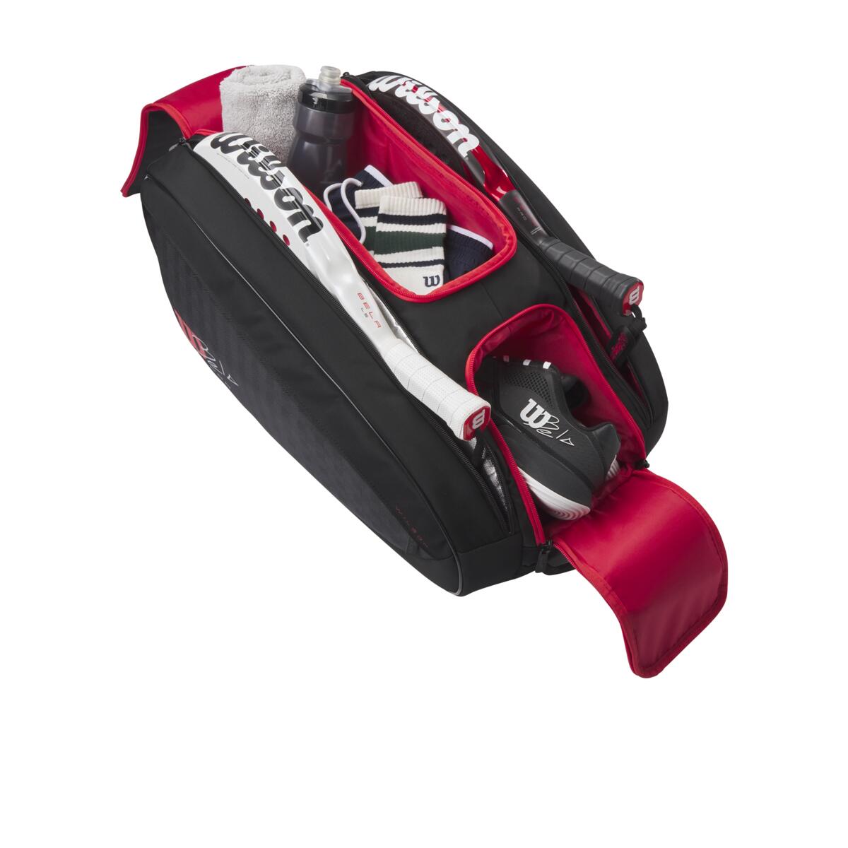 Bela V3 Padelväska Black/Red 2025
