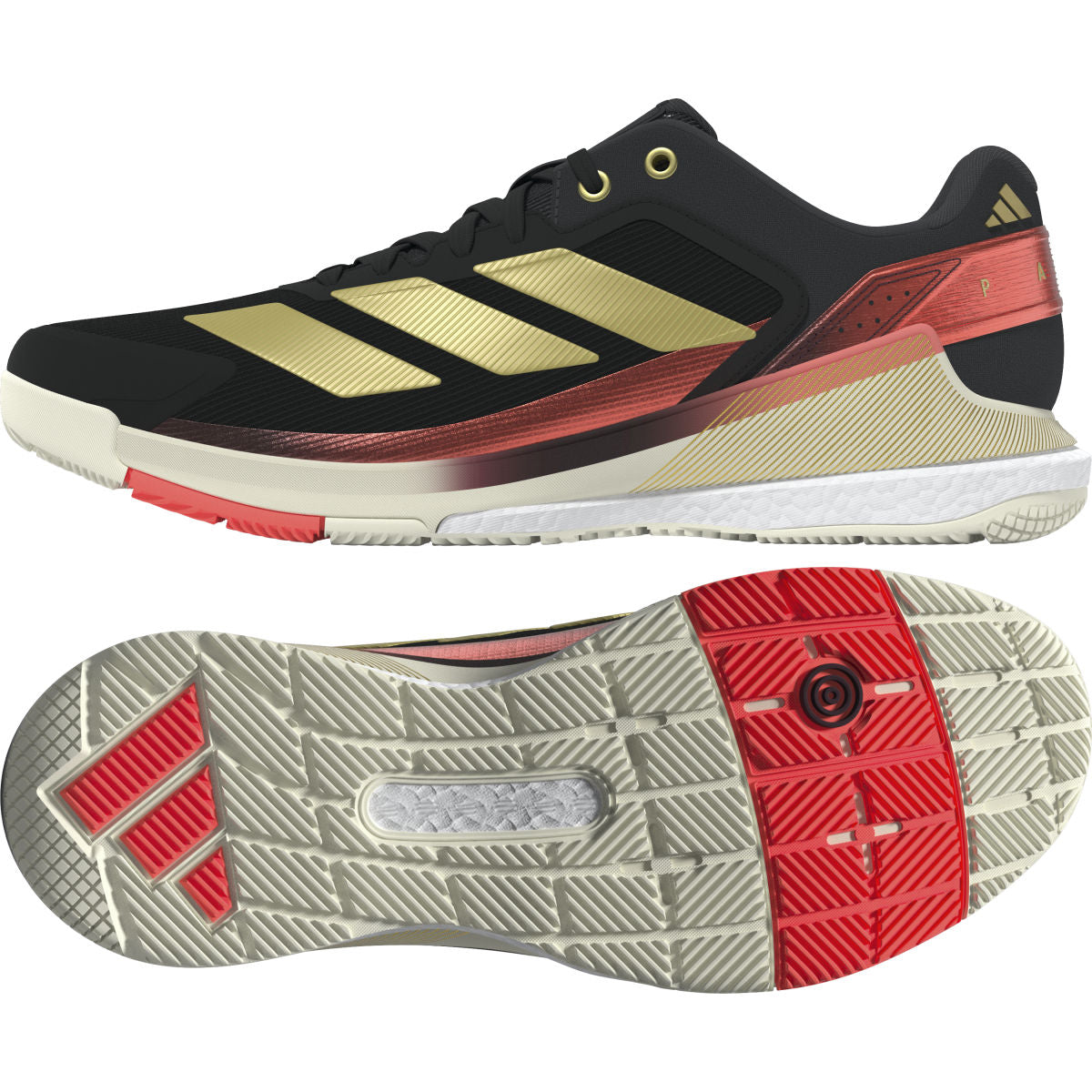Adidas Crazyquick Boost Padel Alé Galan Black/Gold 2026